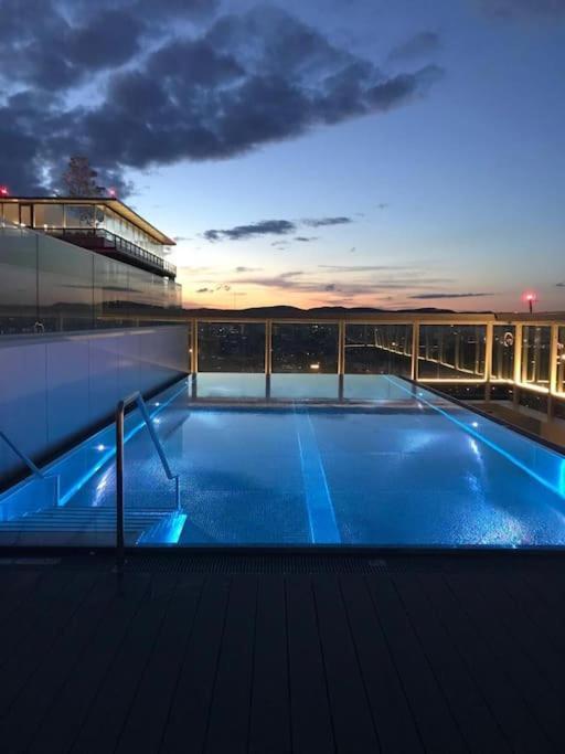 Deluxe & Rooftop-pool Apartament *